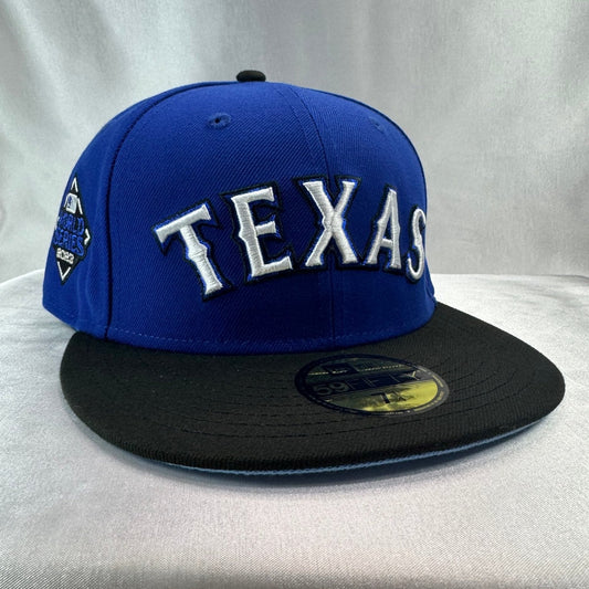 New Era 59FIFTY Texas Rangers Fitted 7 1/4 - ExclusiveCrowns