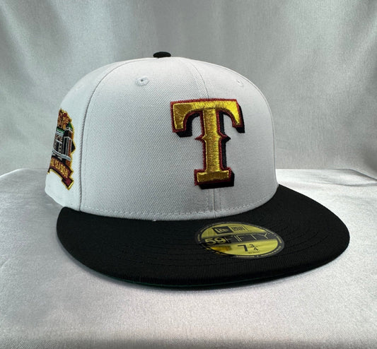 New Era 59FIFTY Texas Rangers Fitted 7 3/4 - ExclusiveCrowns