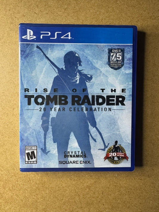 🎮 Rise of the Tomb Raider: 20 Year Celebration (PlayStation 4) New & Sealed - ExclusiveCrowns