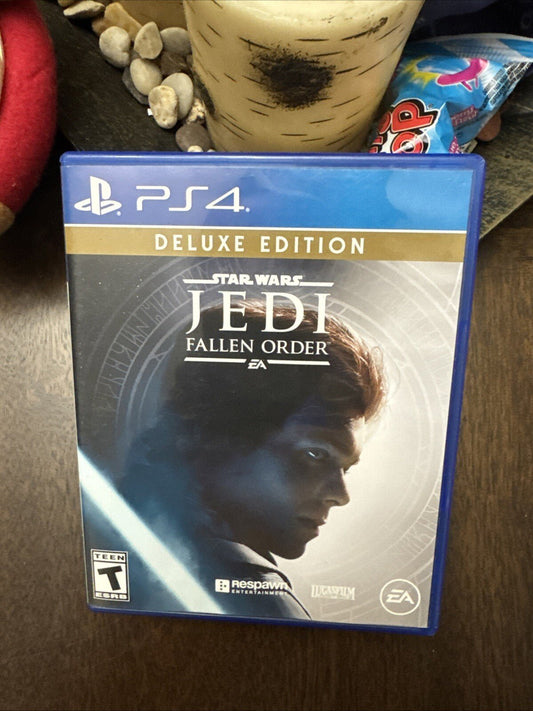 Star Wars Jedi Fallen Order Deluxe Edition PS4 Game Sony PlayStation 4 Used - ExclusiveCrowns