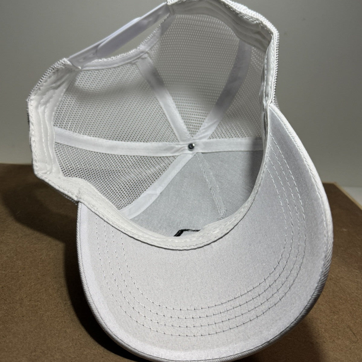 Teddy Bear Trucker Hat - White Mesh Back - ExclusiveCrowns