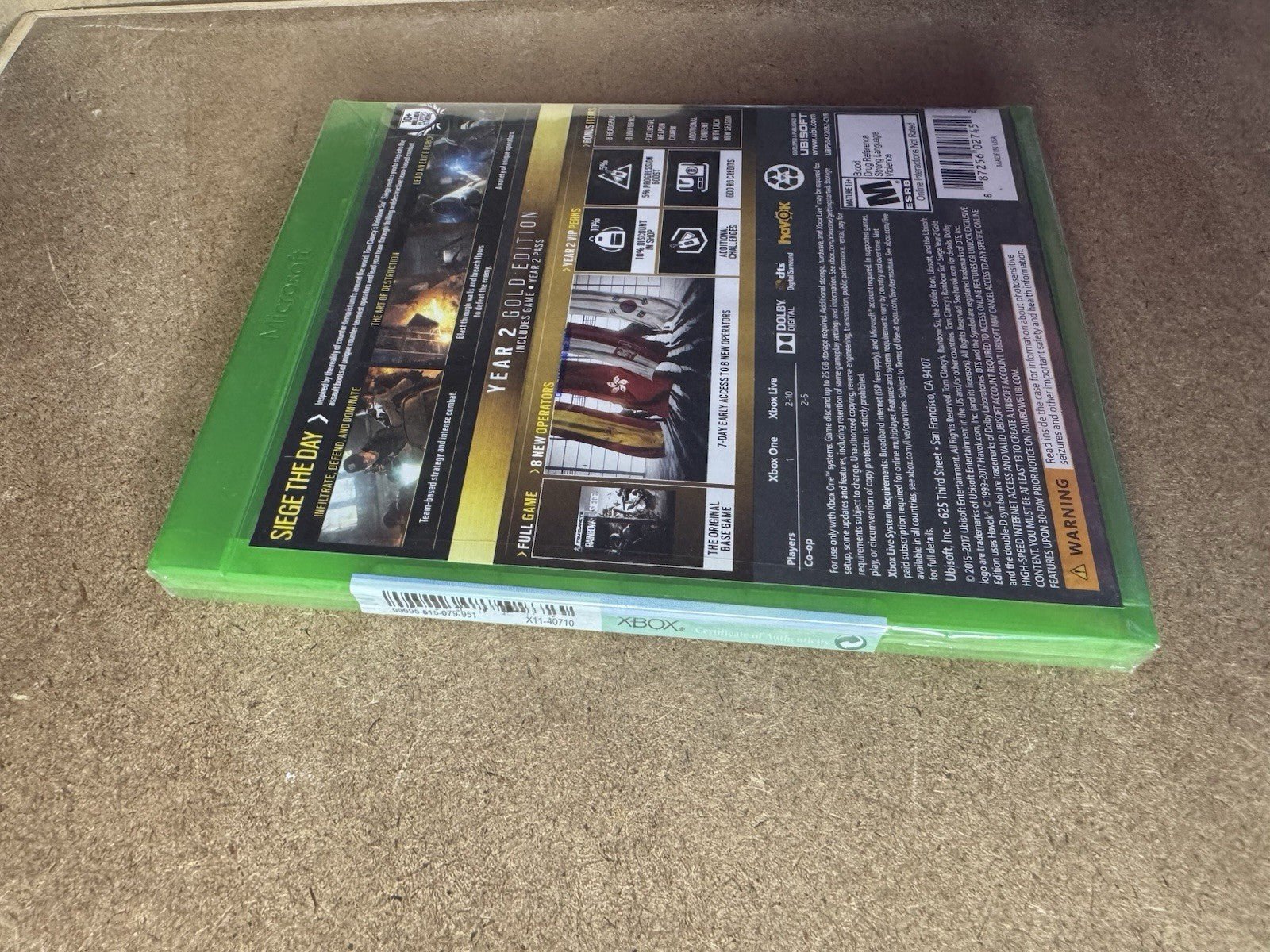 Tom Clancy's Rainbow Six Siege Year 2 Gold Edition Xbox One - ExclusiveCrowns